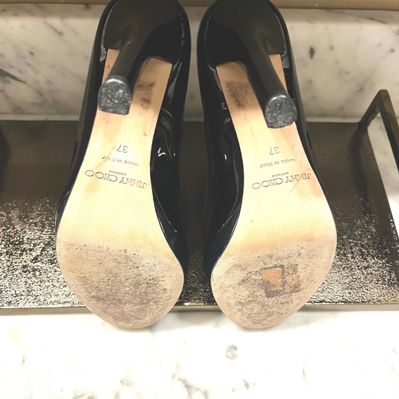 Jimmy Choo Patent Leather Pumps - Picture 5 of 6